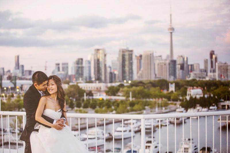 Bride and Groom in Toronto