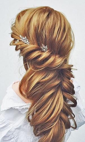 18 most romantic bridal updos