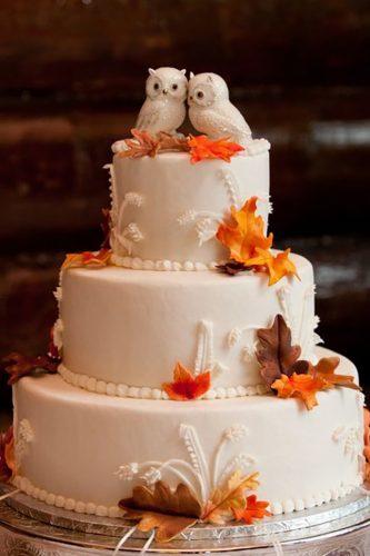 wedding cake toppers cute owls and leaves-echo media photography