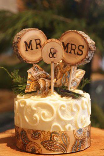 wedding cake toppers rustic idea auntbeasapiary