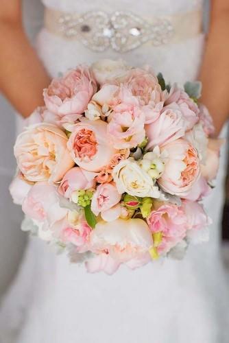 18 pink wedding bouquets to fall in love with 14