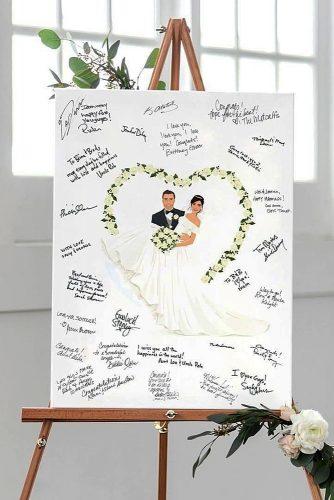 wedding guest book ideas wishes