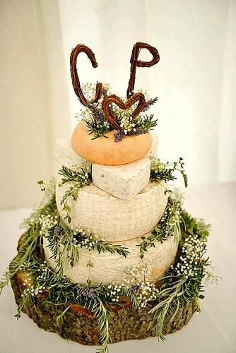wedding cheese wheel cake 31