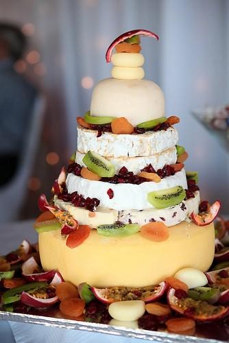 wedding cheese wheel cake 17