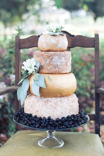 wedding cheese wheel cake 12