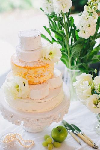 wedding cheese wheel cake 21