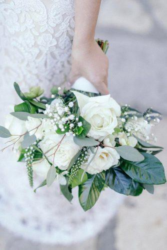 babys breath wedding ideas for bouquet with white roses kiel rucker photography via instagram