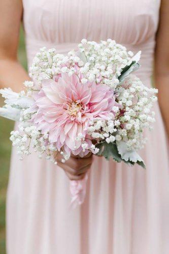 babys breath wedding ideas rustic bouguet brittany and devin photography