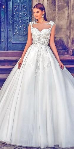  chic crystal wedding gowns design 1