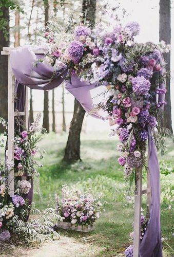 rustic wedding levender arch lavendermylove