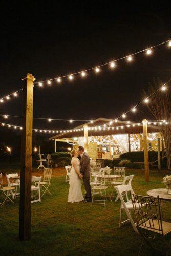 rustic wedding photo with lamp wearetheharmons