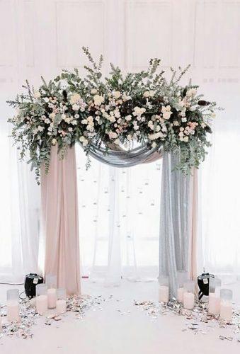 rustic wedding ristic white arch elslights.id 
