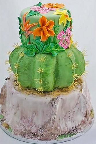prickly wedding cakes 1