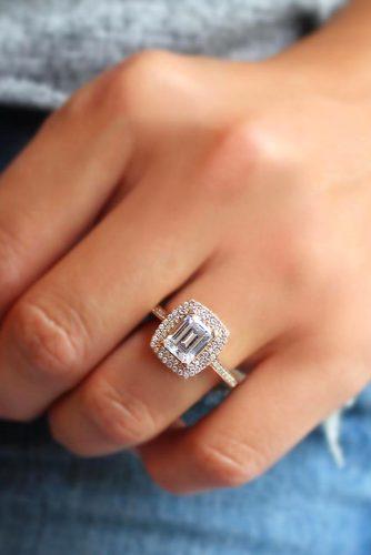 smaragdgrüne Ringe aus Roségold 1