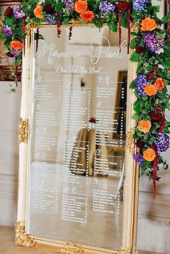 mirror wedding decor ideas 5