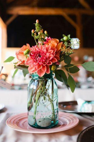 mason jars wedding centerpieces gorgeous-rustic decor andria linquist photography
