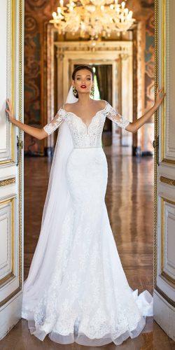 millanova wedding dresses 2017 with lace sleeve