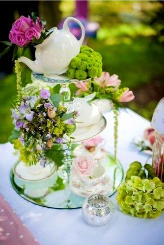 vintage teapot and teacup wedding ideas 3