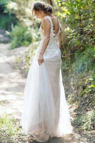 ballet wedding dress ideas low bridal gown