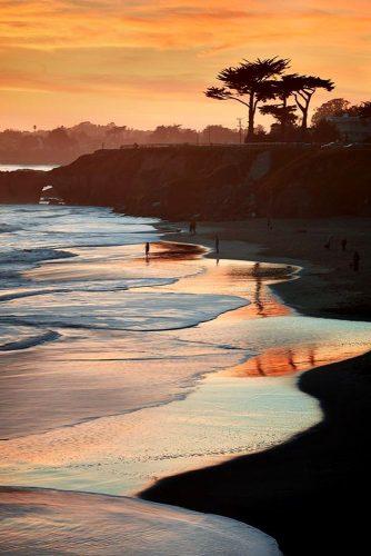 best honeymoon spots california beach sunset