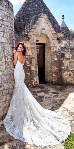 bare back lace eddy k wedding dresses bridal collection 2018 model mirella