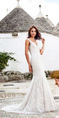 beautiful trumpet lace eddy k wedding dresses collection 2018 model annette