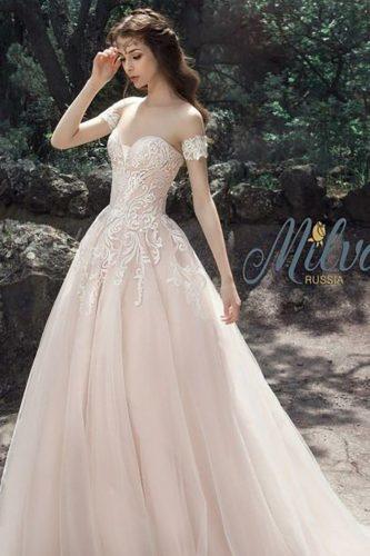 disney wedding disney wedding-dress pink gown milva bridal