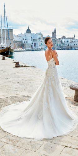 fashionable bare back lace wedding dresses by eddy k 