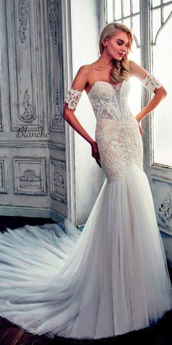 lace mermaid sweetheart neckline calla blanche wedding dresses