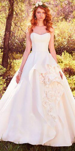 ballgown floral strapless scoop neck maggie sottero wedding dresses 2017 style bianca