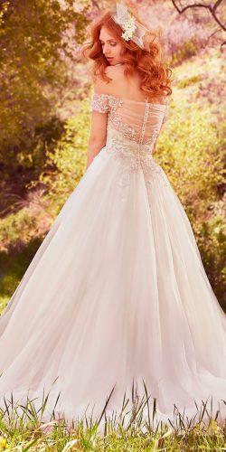 ballgown illusion sweetheart off the shoulder sleeves maggie sottero wedding dresses 2017 style iris