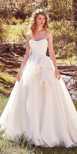 ballgown strapless neckline maggie sottero wedding dresses 2017 style bianca marie
