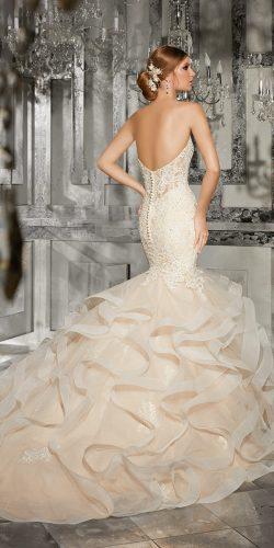 mori lee wedding dresses with lace and crystal beading sweetheart bodice mermaid
