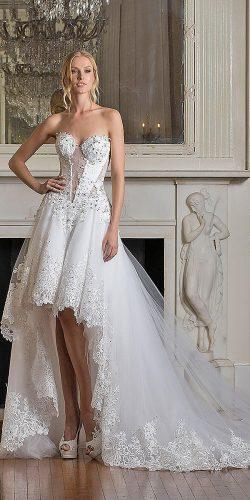 pnina tornai wedding dresses sweetheart strapless lace