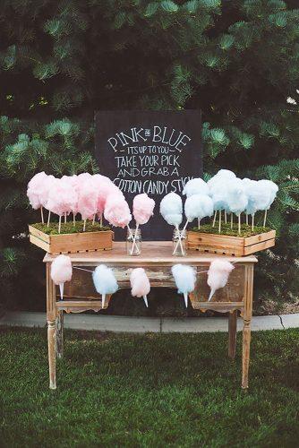 rustic barbecue bbq wedding simple wooden table with pink and blue sweet cotton wedding planner via instagram