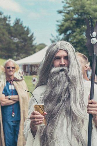 themed wedding photos the lord of the rings guests elina photography