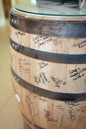 wine barrels wine barrels instead of a guest book bella grace studios