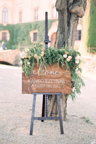 zeynab kanso wedding decoration signs welcome joseba sandoval