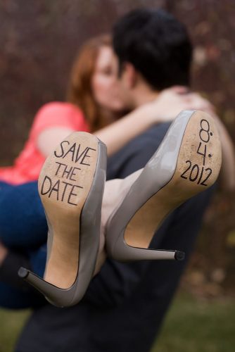 save the date photo ideas shoes jen rodriguez photography via facebook