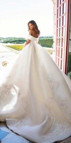 ball gown lace off the shoulder simple modern milla nova 2018 wedding dresses virginia