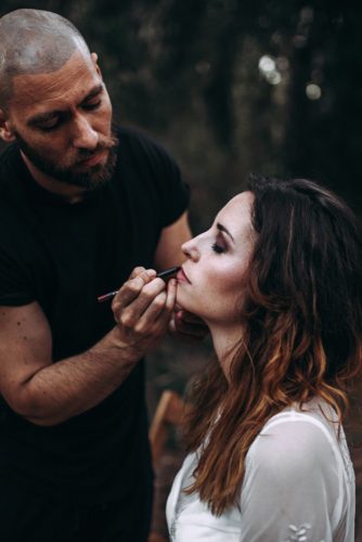 makeup artist and bride lorena erre photography