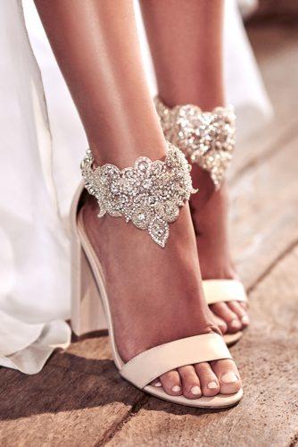 anna campbell 2018 wedding dresses silver pearl ascent hand beaded embellishment beach barefoot blosoom footcuff