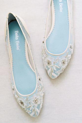 flats illusion floral embroidery silver wedding shoes trends bella belle adora