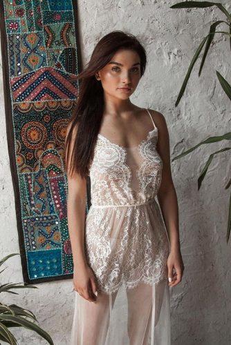 wedding night gown long night gown apilat lingerie