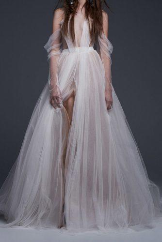 wedding night gown white charmin night gown Vera Wang