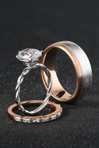 noam carver engagement rings wedding ring sets