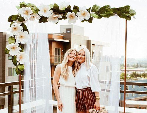 bridal shower alternatives outdoor party bridesmaids