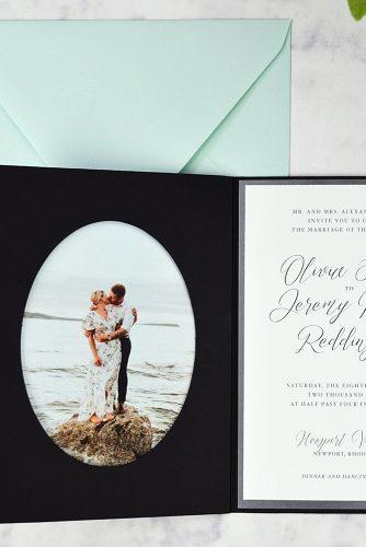 diy wedding invitations photo wedding invitations pocket