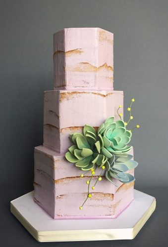 wedding cake shapes pink hexagonal cake honeycrumbcakes