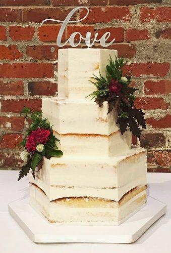 wedding cake shapes rustic hexagonal cake honeycrumbcakes